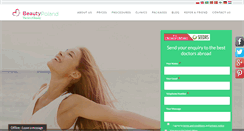 Desktop Screenshot of beautypoland.com